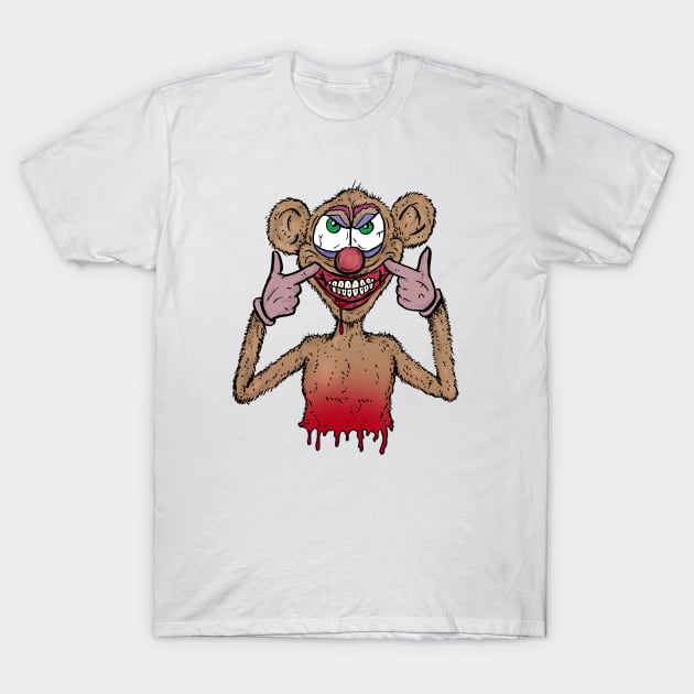 The Joker Monkey T-Shirt by matan kohn